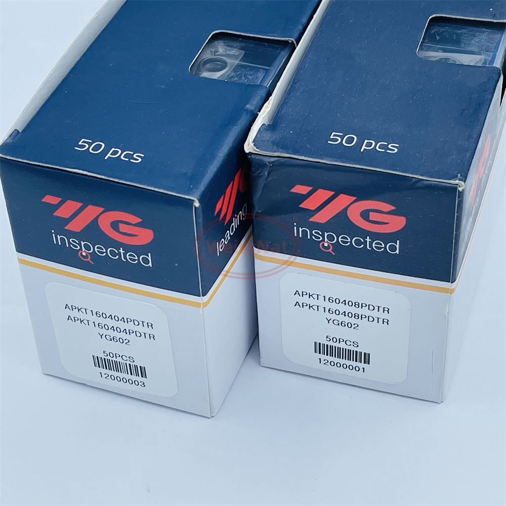 YG-1 APKT100305PDTR APKT160408PDTR AOMT123604PDTR ADKT150508PDTR APGT160408-​​AL YG50 YG602 超硬インサート APKT APGT AOMT ADKT