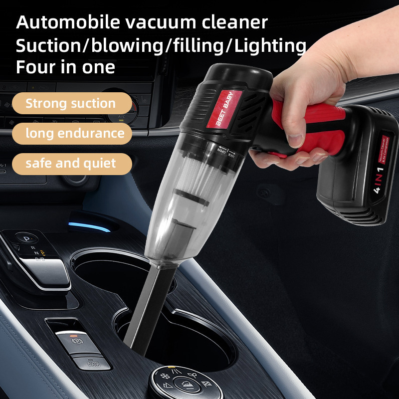 Car-mounted wireless vacuum cleaner Powerful household hair dryer and vacuum cleaner，Household and car vacuum cleaners
