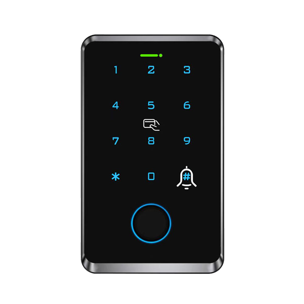 指紋ロック オープナー アクセス コントロール キーボード スマート指紋 ID IC カード ロック キーパッド