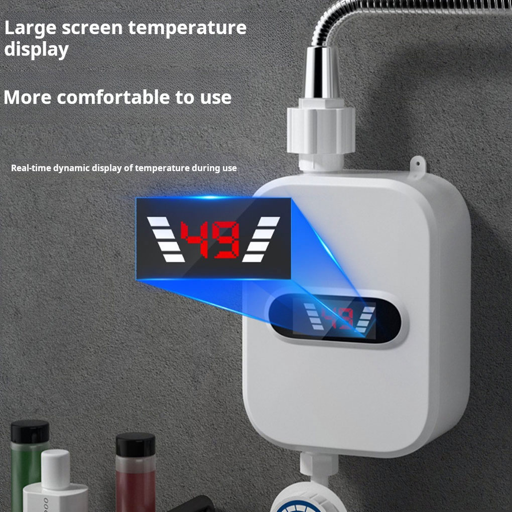 3000 ワット電気ミニインスタント給湯器浴室の蛇口タップインスタント給湯器シャワーヘッドセット浴室水シャワー用