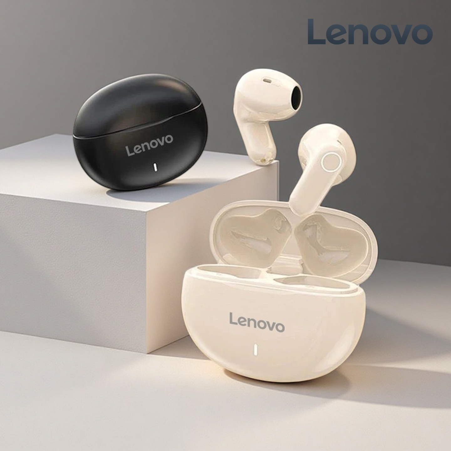 オリジナル Lenovo M21 ワイヤレス Bluetooth ヘッドセットスポーツインイヤーモードイヤホン HD マイク HiFi サウンドタッチヘッドフォン