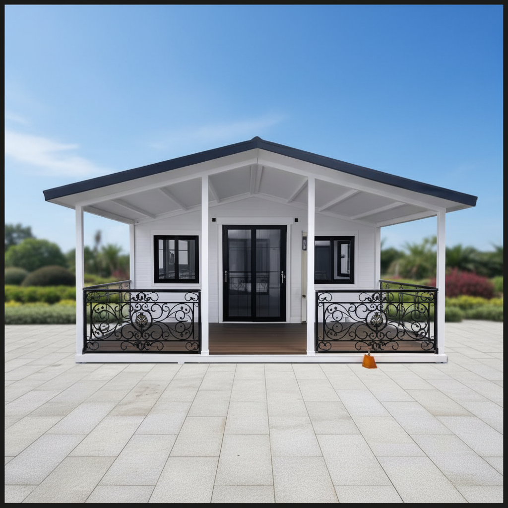 Factory Sales High Quality 40ft Prefabricated Villa With 2 Bedroom Mobile Tiny Home Expandable Container House