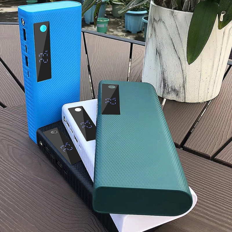 2022 新 5 スロット 21700 バッテリー DIY パワーバンクシェル 21700 バッテリー電源ケース 5V/2.1A デュアルポート出力パワーバンクケース