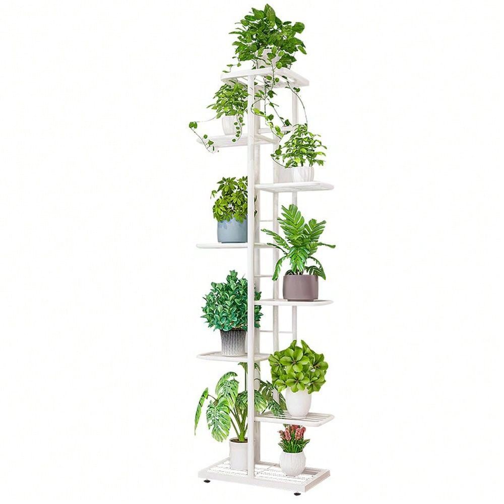 スタンド屋内屋外 8 段 9 鉢植え複数植木鉢ホルダー棚コーナー金属植物植物ホルダー階層型植物