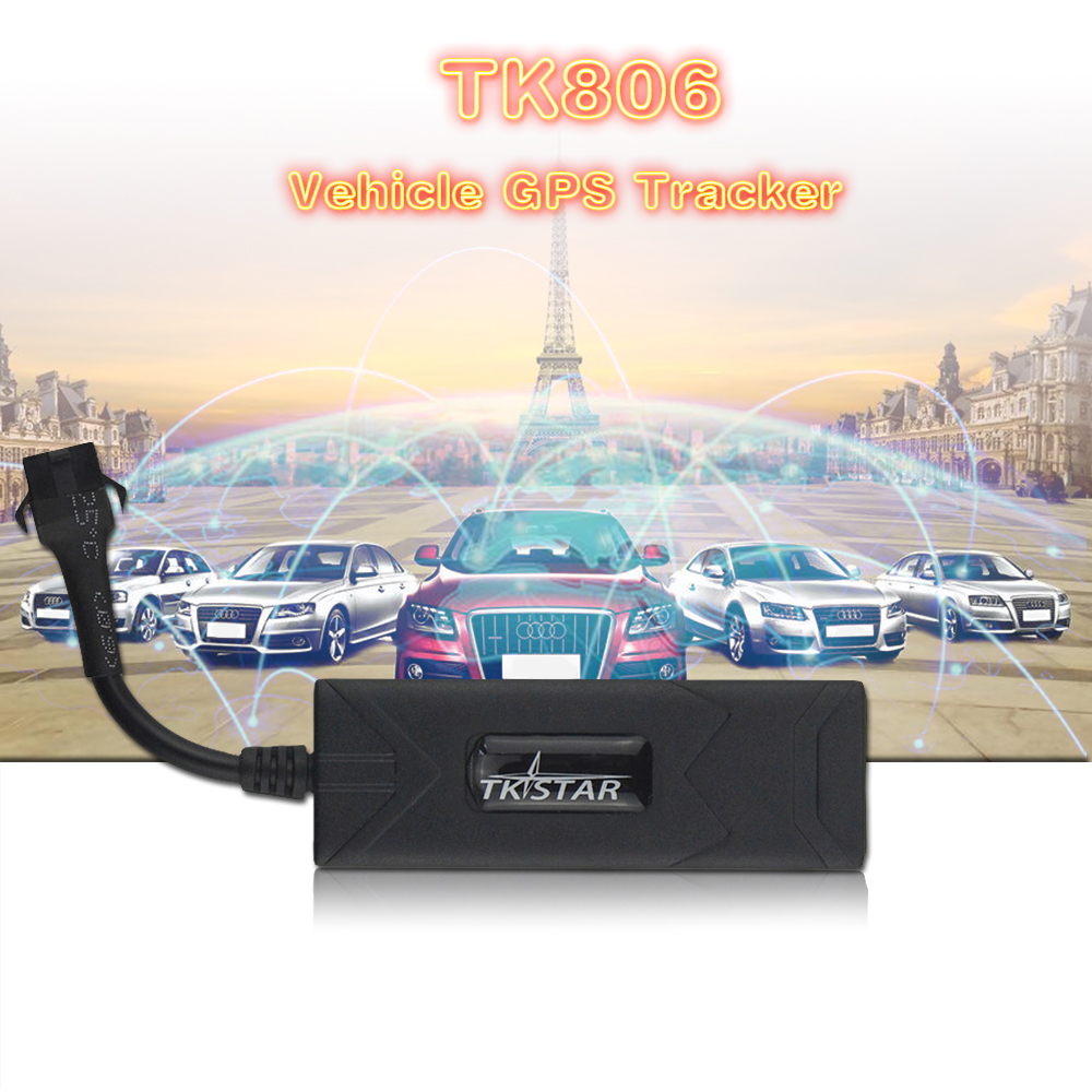 GPS/GSM ネットワークカートラッカー TK806 車両ロケータサポートリモートコントロールによる SMS GPRS 防水リアルタイム追跡装置