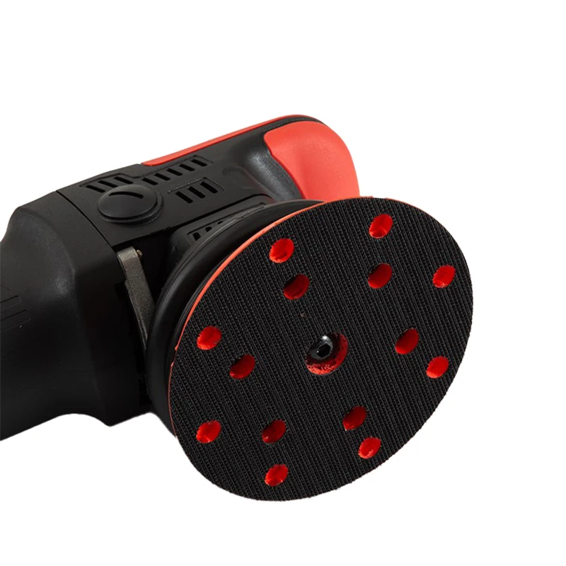 125mm 6スピード偏心ポリッシャー カーディテイリング用 710W オービタルサンダー ワックスがけシーリングツール 5インチバッキングパッド付き