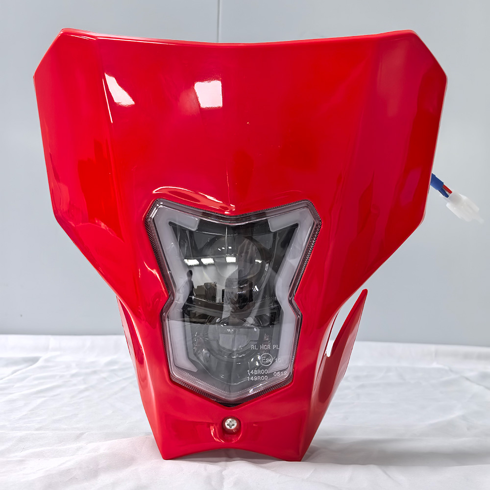 For Honda CRF450RL CRF450L CRF 450 RL L 2019 - 2026 LED Headlamp Headlight Motorcycle Light Assembly Fairing Mask W/ DRL E24