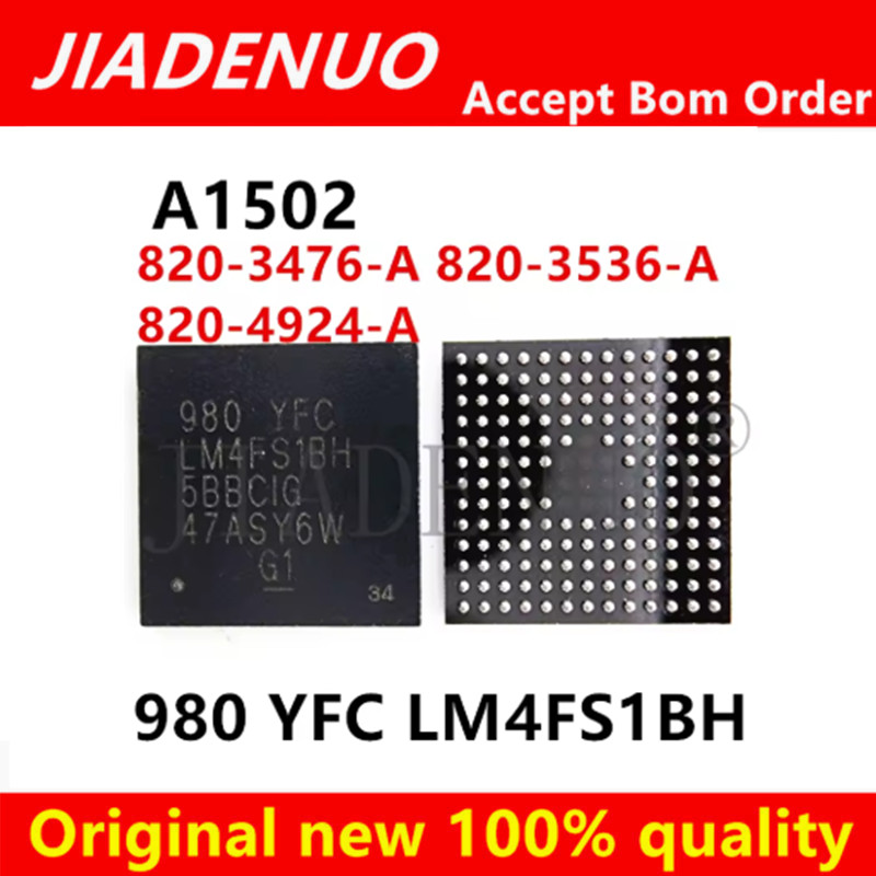 1 個 980 YFC LM4FS1BH MacBook A1502 820-3476-A 820-3536-A 820-4924-A メインボードマザーボードテスト済み IC