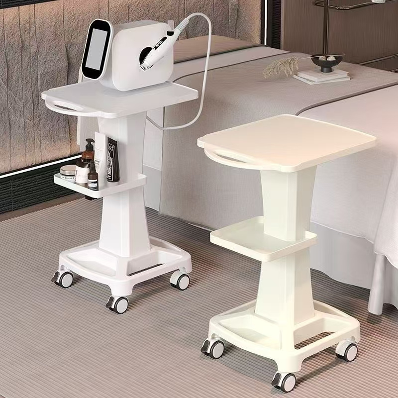 高品質 4 輪ポータブル美容器具トロリー多機能 Mobilebase 棚ツールカート美容サロン