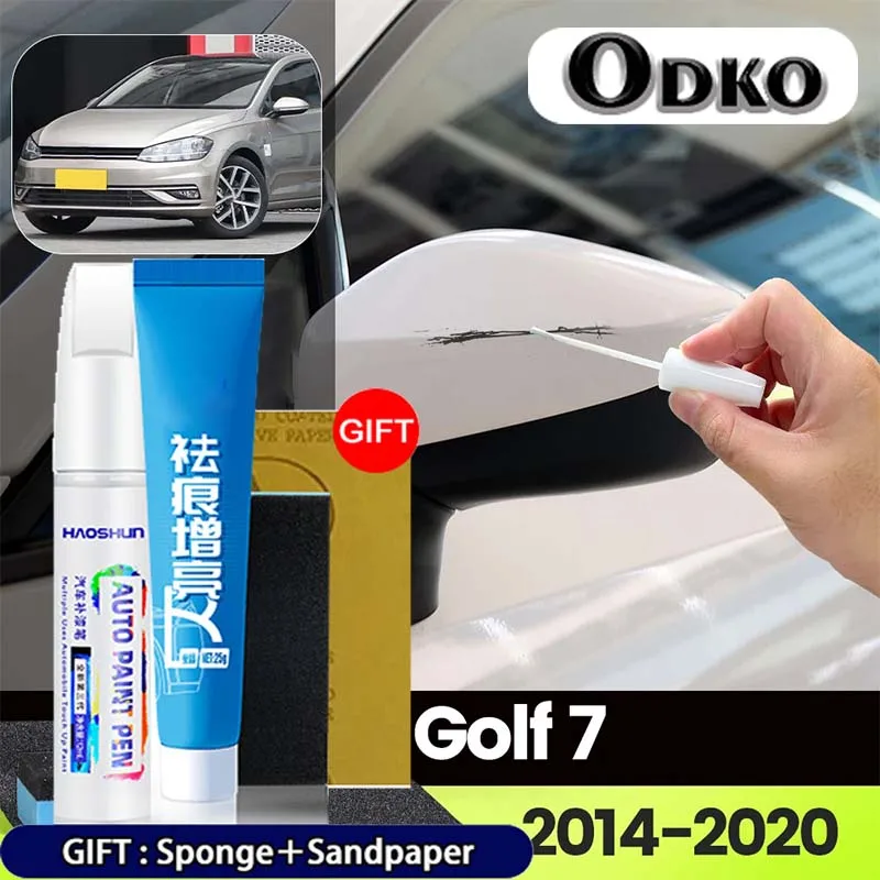Vw ゴルフ 7 VII 5G AU MK7 2014-2020 2015 2016 2017 車のペイントペンペイントケアスクラッチ修理ワックス塗装スクラッチリムーバー