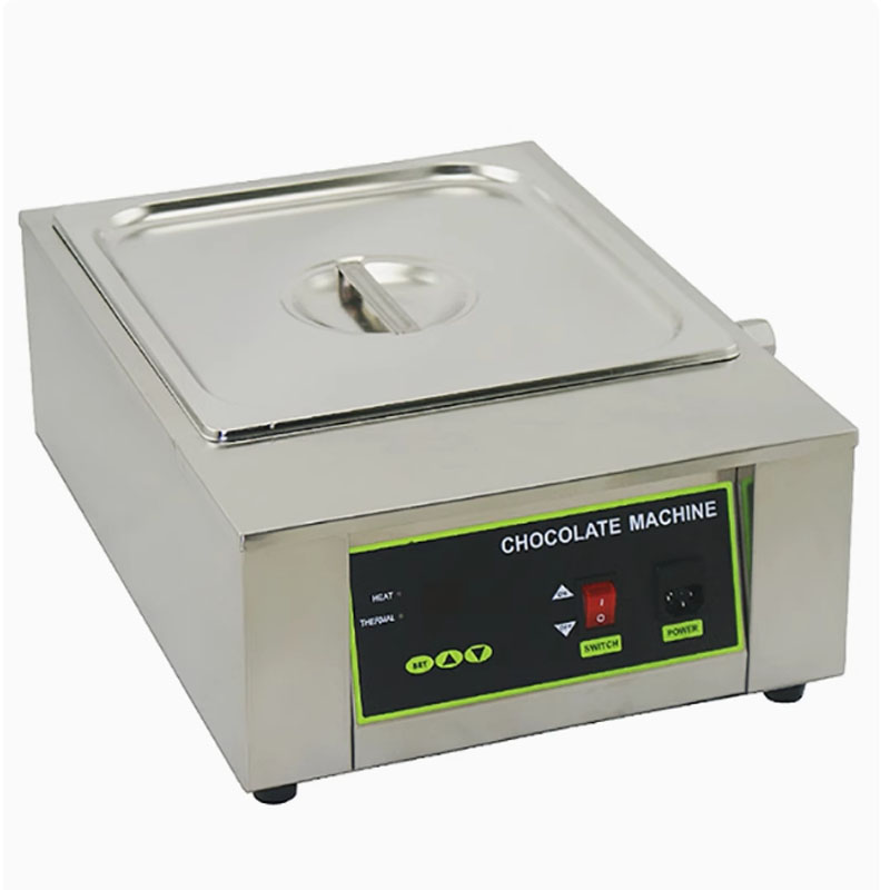 220V 1/2 格子電気チョコレート溶解機デジタルディスプレイチョコレート溶解炉機加熱ストーブ