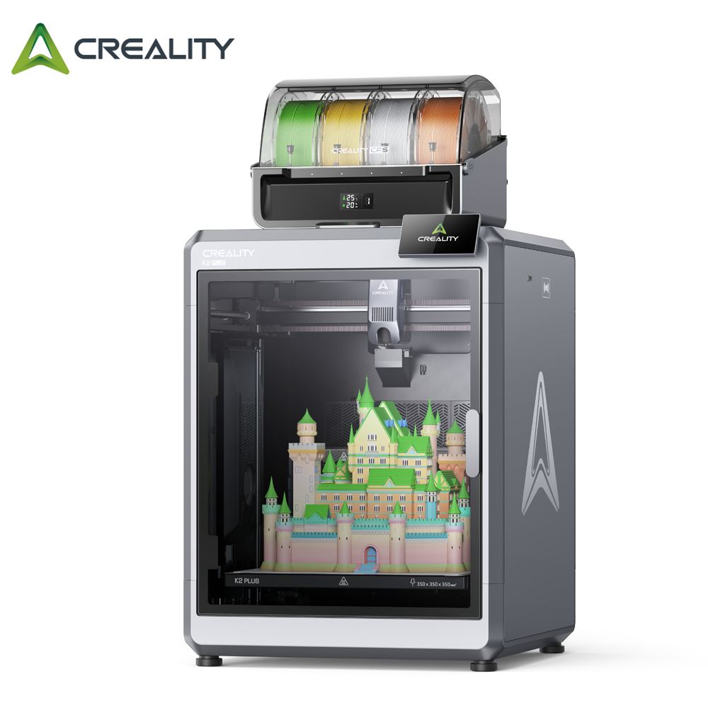 Creality K2 Plus コンボ 3D プリンター新しい CFS によるマルチカラー印刷最大 600mm/s 印刷速度フルオートレベリング