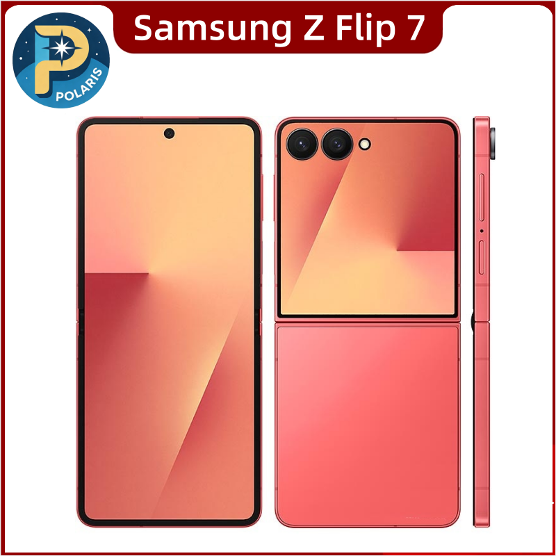 オリジナル Samsung Galaxy Z Flip7 フリップ 7 12 ギガバイト 256 ギガバイト/512 ギガバイト ROM F766U1 F766B 10 コア実質的に新しいロック解除された Android AI 携帯電話