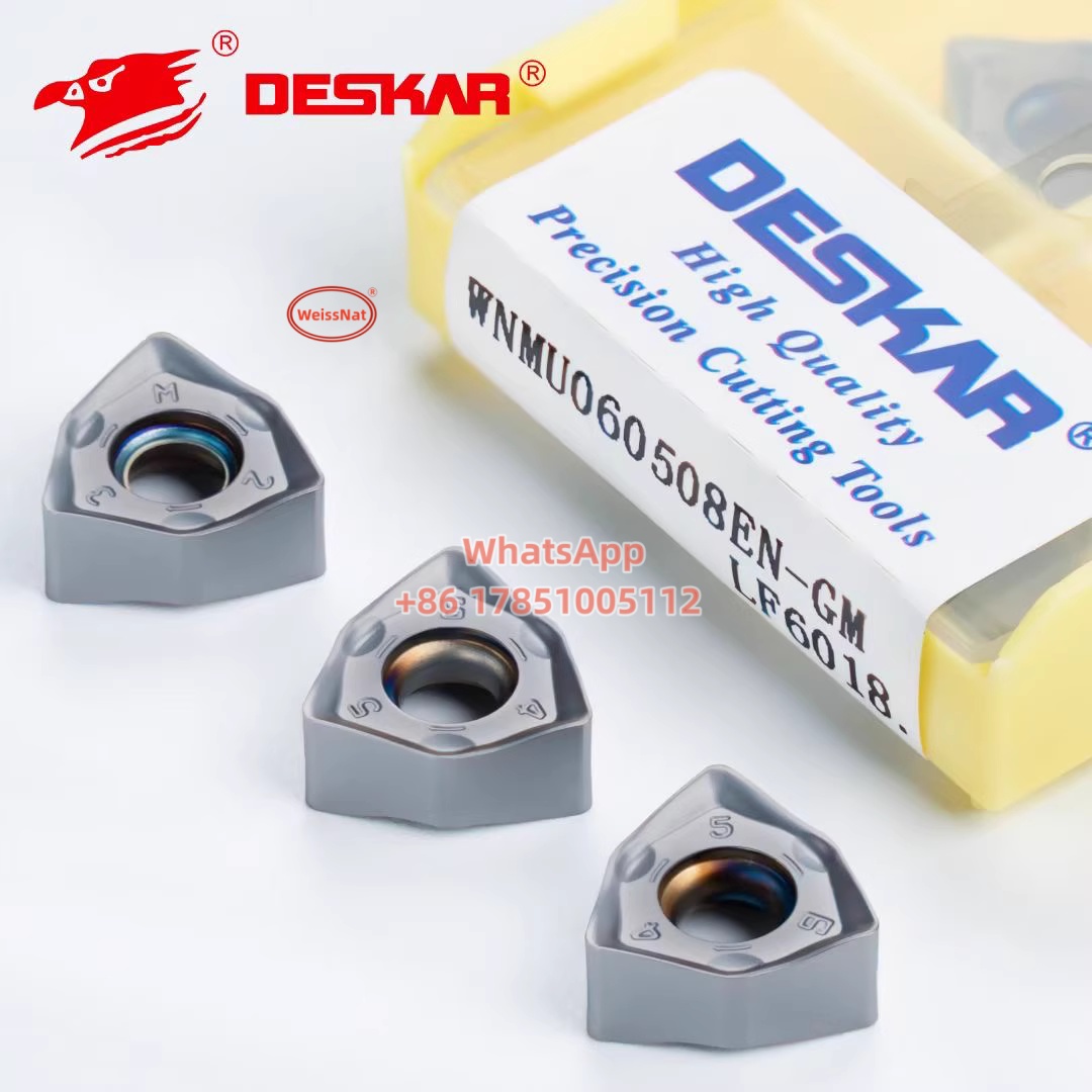 DESKAR WNMU080608EN-GM LF6018 WNMU060408EN WNMU040304EN SNMX1205ANN-F57 SNMX1206ANN-MN LF6018 超硬インサート SNMX WNMU インサート