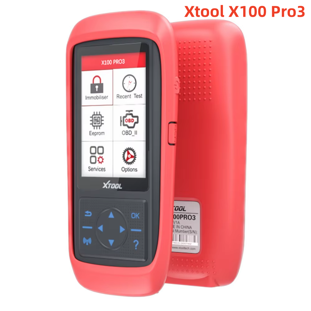 XTOOL X100 PRO3 キープログラマー OBD2 車コードリーダー診断ツール 8 サービス無料アップデート EEPROM アダプター付き