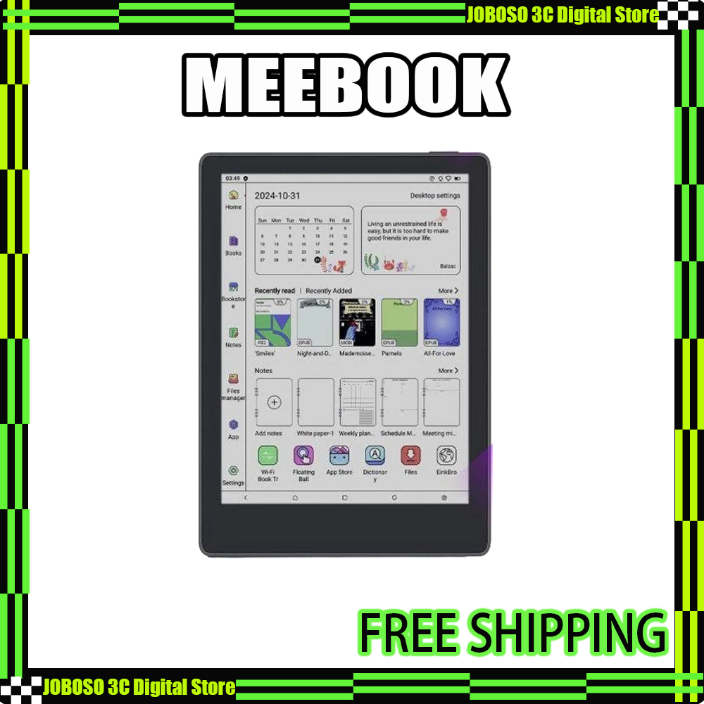MEEBOOK M8/M8C 電子ブックリーダー 7.8 インチ 4 64G 300PPI Bluetooth 電子ブック中古品 X4/x3 電子ブックリーダー在庫あり