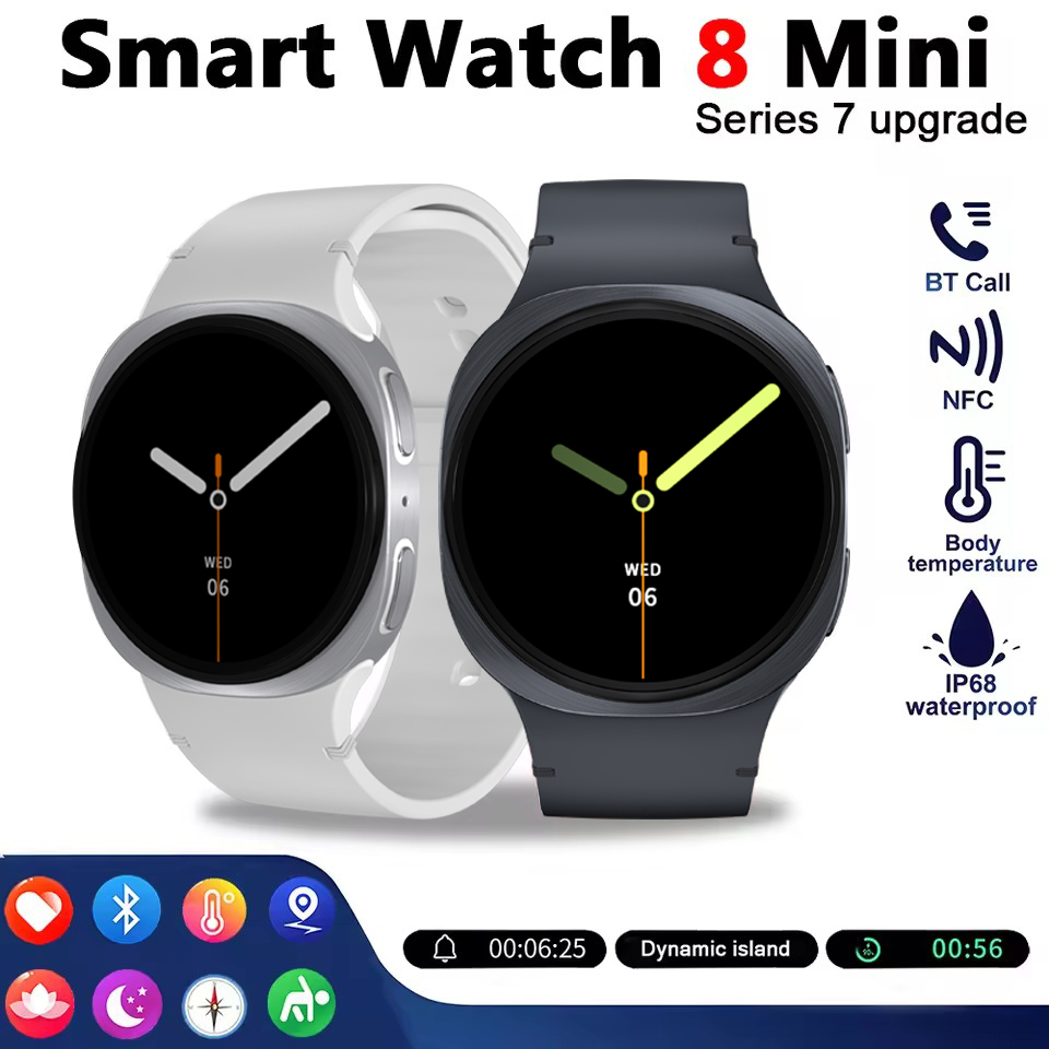 New Smart Watch GPS Track Smart Watches Men Bluetooth Call NFC IP68 Waterproof Compass Upgrade Sports Watch 7 Smartwatch 8 Mini