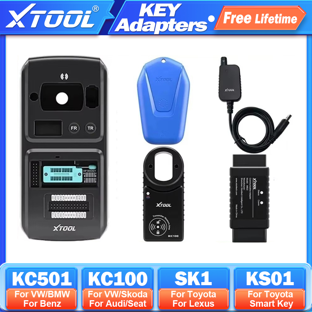 XTOOL KC501 KC100 KS01 SK1 M822 OBD2 診断キープログラミング X100PAD3 X100MAX パッドエリート D7S D8S D9S トヨタ