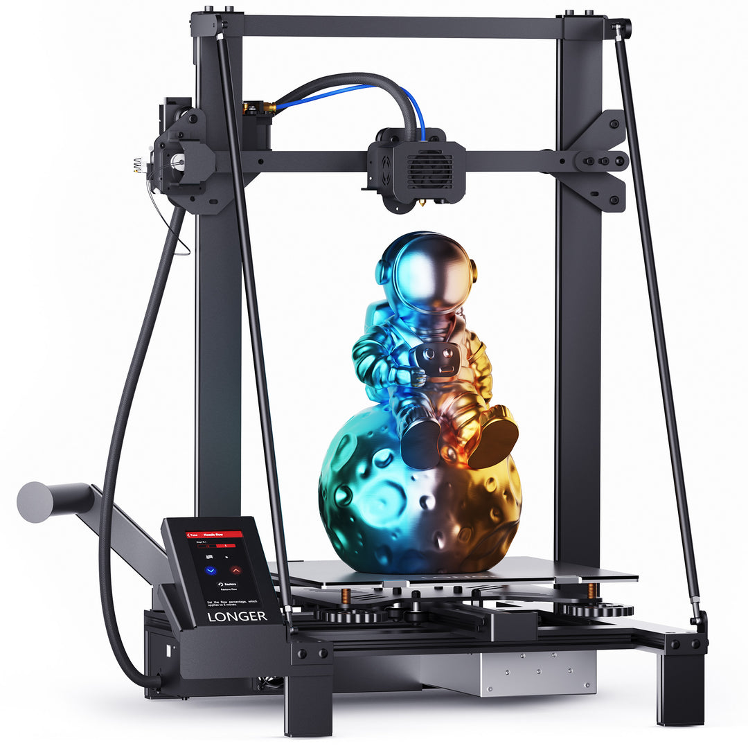 長い LK5 Pro アップグレードされた 3D プリンタ 90% 組み立て済みの大面積、デュアルブロワーキット付き 4.3 インチカラータッチスクリーン