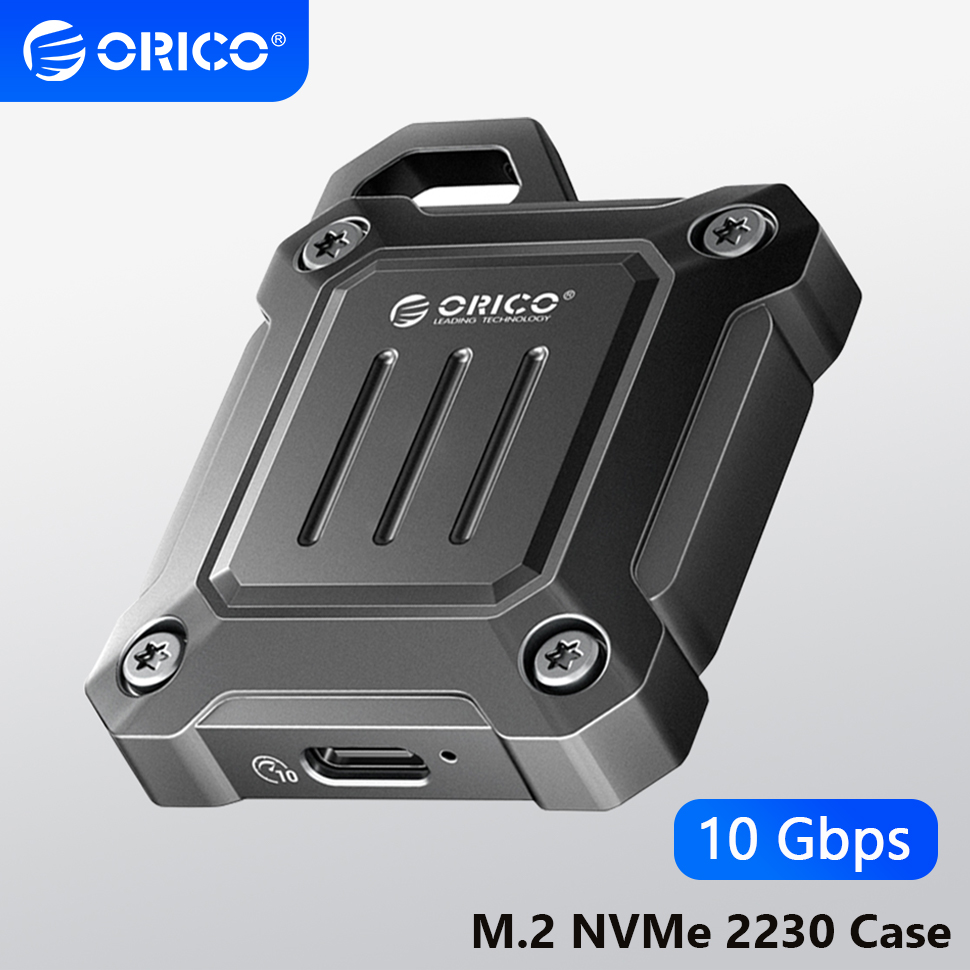 ORICO ポータブル M.2 2230 NVMe SSD ケース 10Gbps 外部ハードディスクエンクロージャ USB C 3.2 Gen 2 M2 ハウジング収納ボックス PC ラップトップ用