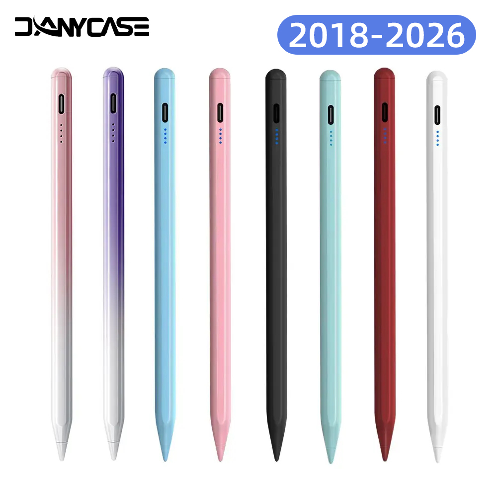 スタイラス Apple Pencil 2026 iPad Air 11 13 M2 M3 Pro 13 11 M4 M5 5/6/7/8/9/10th/11th Gen Air 4 Air 5 パームリジェクションスタイラス付き
