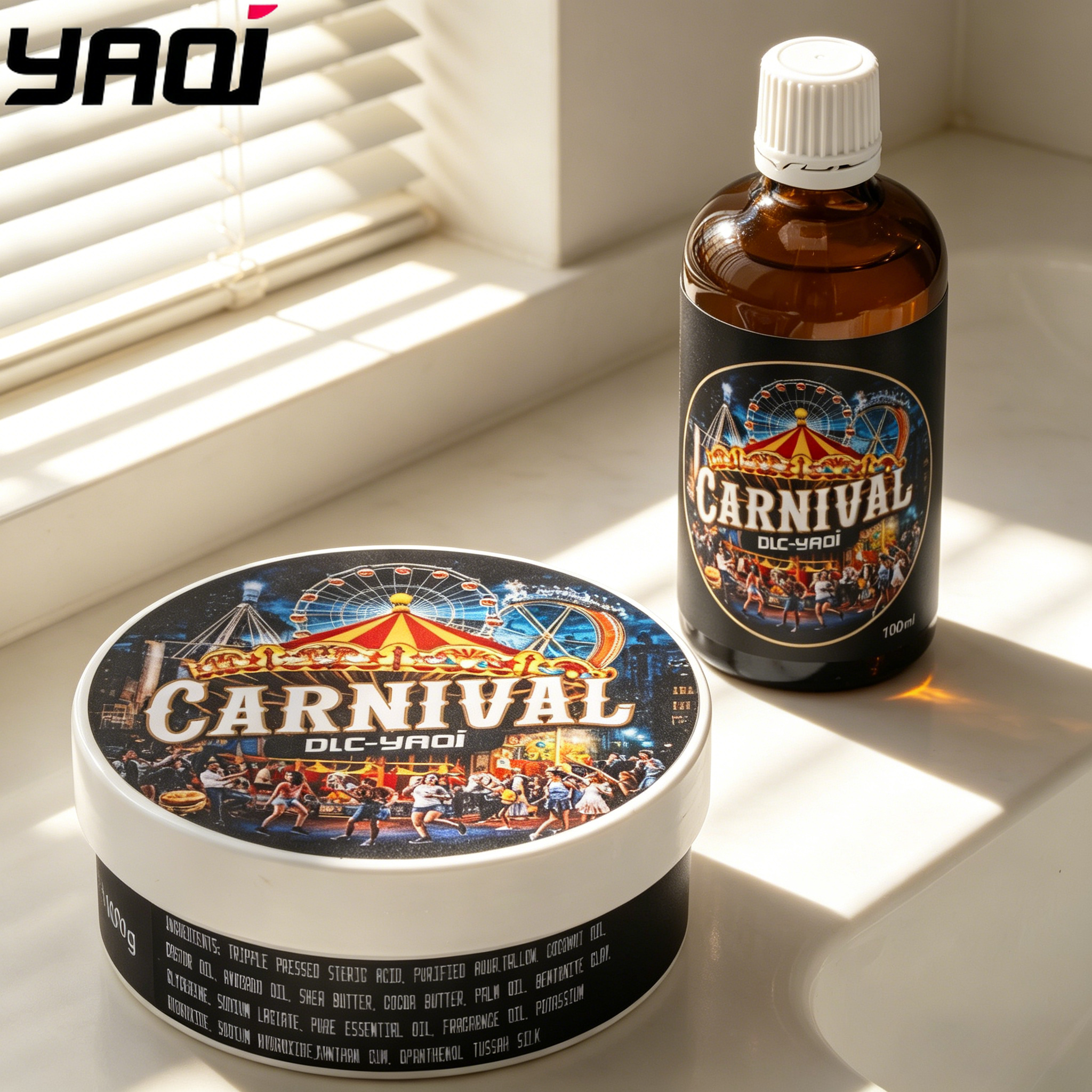 2026 YAQI CARNIVAL Atisan 170g シェービングソープと男性用アルコールフリーアフターシェーブスプラッシュ 100ml キット期間限定セール