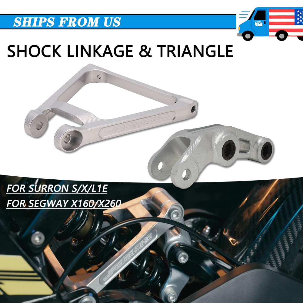 Surron 電動自転車 CNC リアショックアブソーバーリンケージトライアングル Surron ライトビー S X オートバイセグウェイ X160 X260 E-バイク
