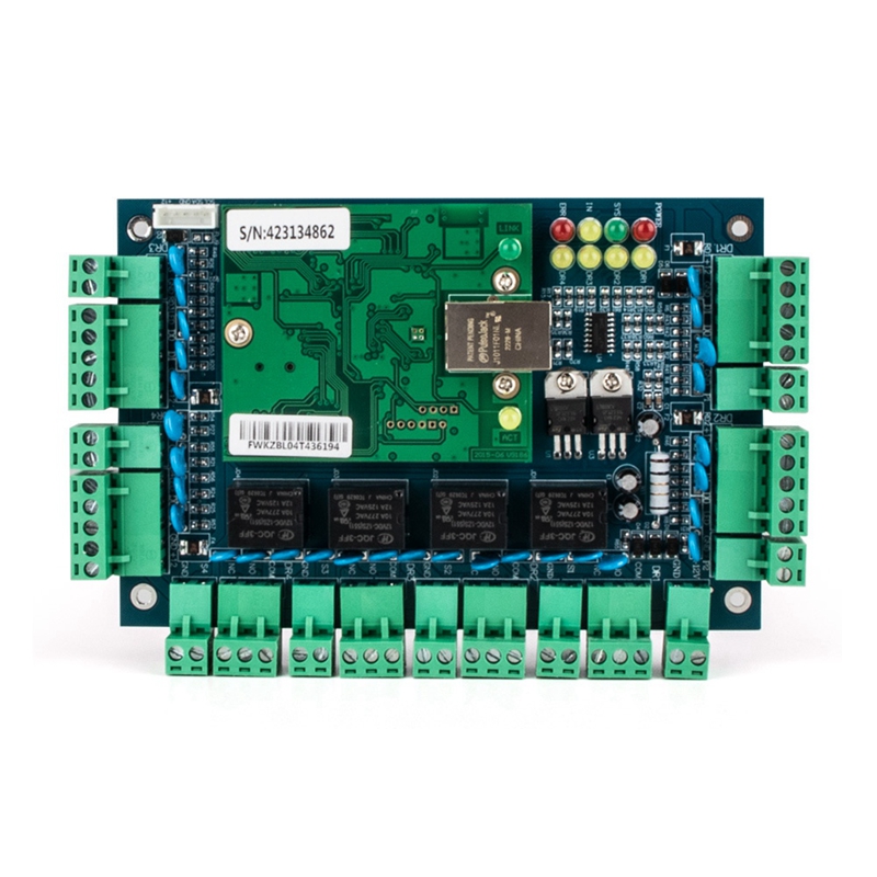 ACB-004 TCP/IP 出席アクセスパネル制御ボード 4 ドア用簡単インストール簡単に使用