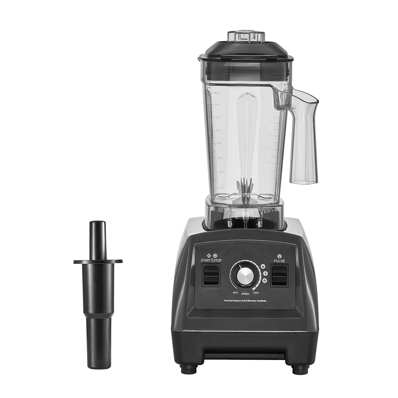 SucceBuy スムージー用ブレンダー 61 オンス 1400W 強力モーター付き 多機能食品加工ブレンダー スムージー/ミルクシェイク用
