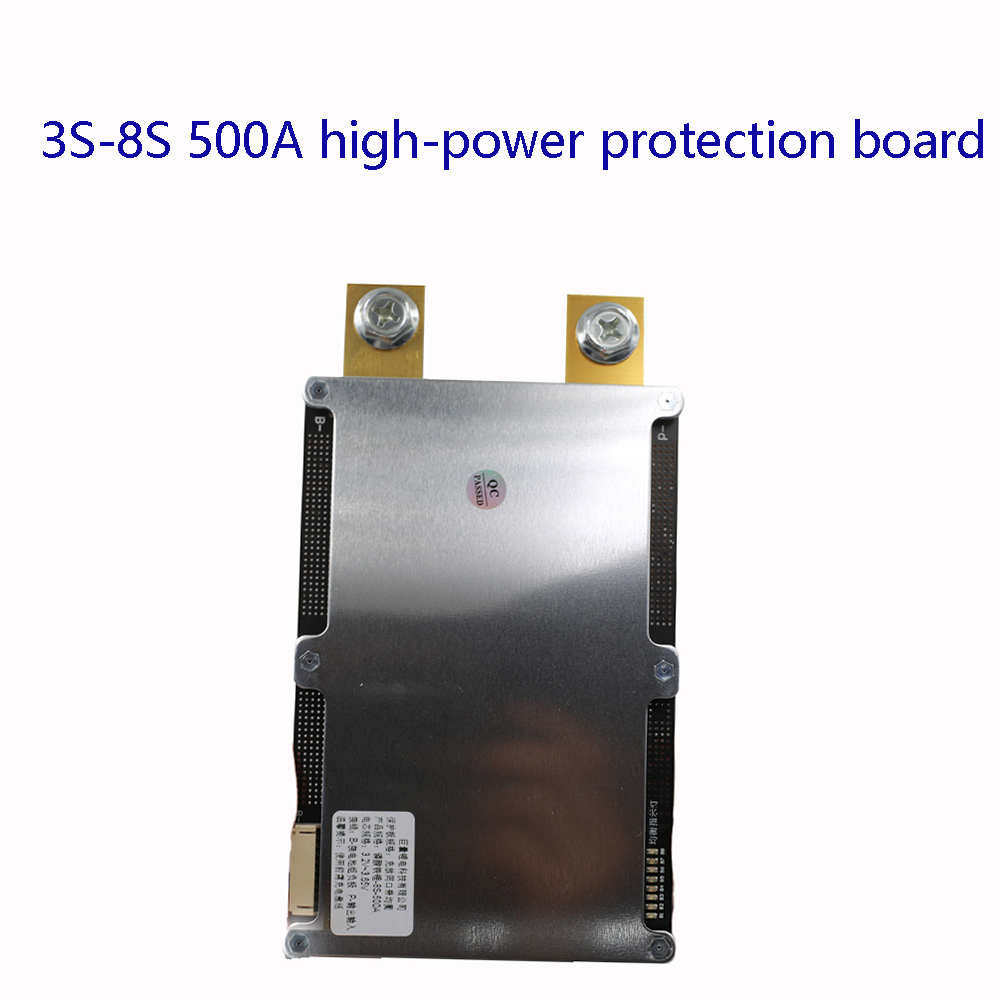 12V 3S 4S 6S 7S 8S 500A Lifepo4 リチウムイオンリチウムバッテリー BMS ハイパワーカージャンプスターター保護ボードバランサーと同じポート