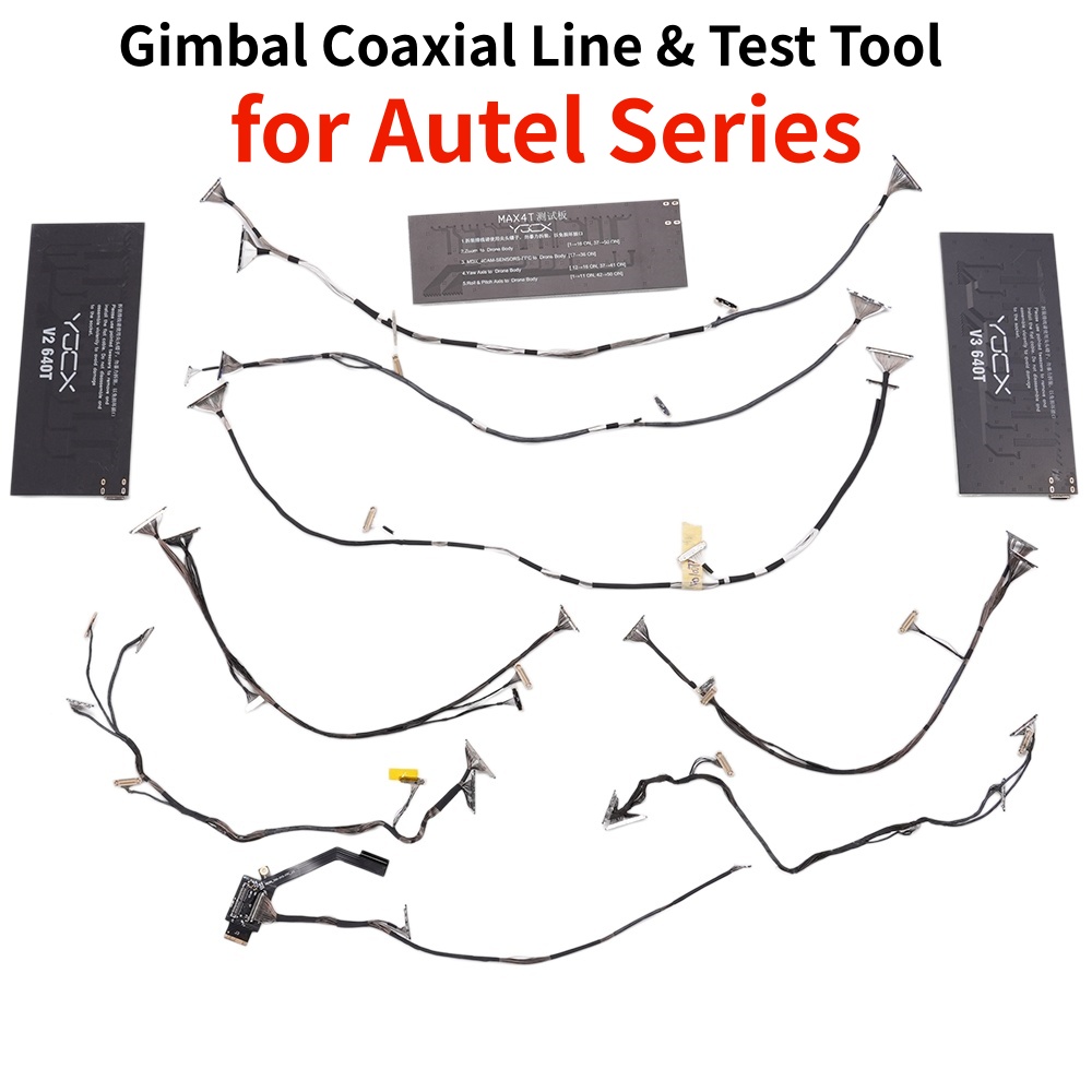 ジンバル同軸ライン Autel EVO Max 4T/4N/XE 640T V2 V3 交換用伝送フレックスワイヤーカメラ PTZ ケーブル信号線部品