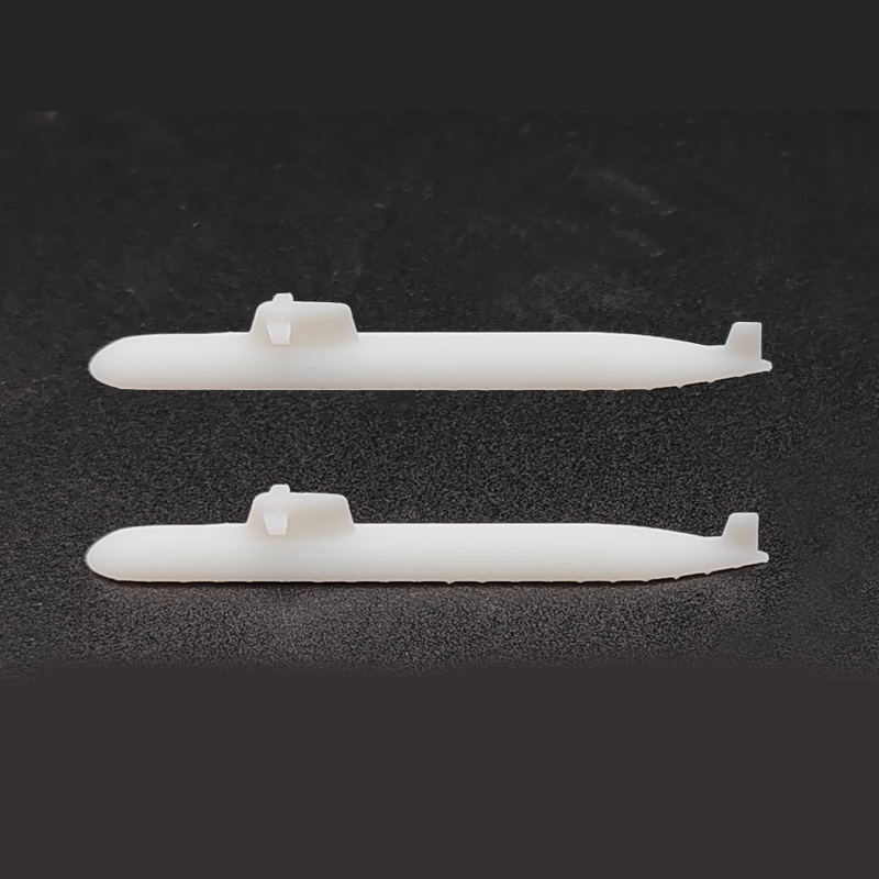 2 個樹脂タイプ 093B 攻撃原子力潜水艦 1/2000 1500 1250 スケール水中容器喫水線モデル DIY デスクトップ装飾用