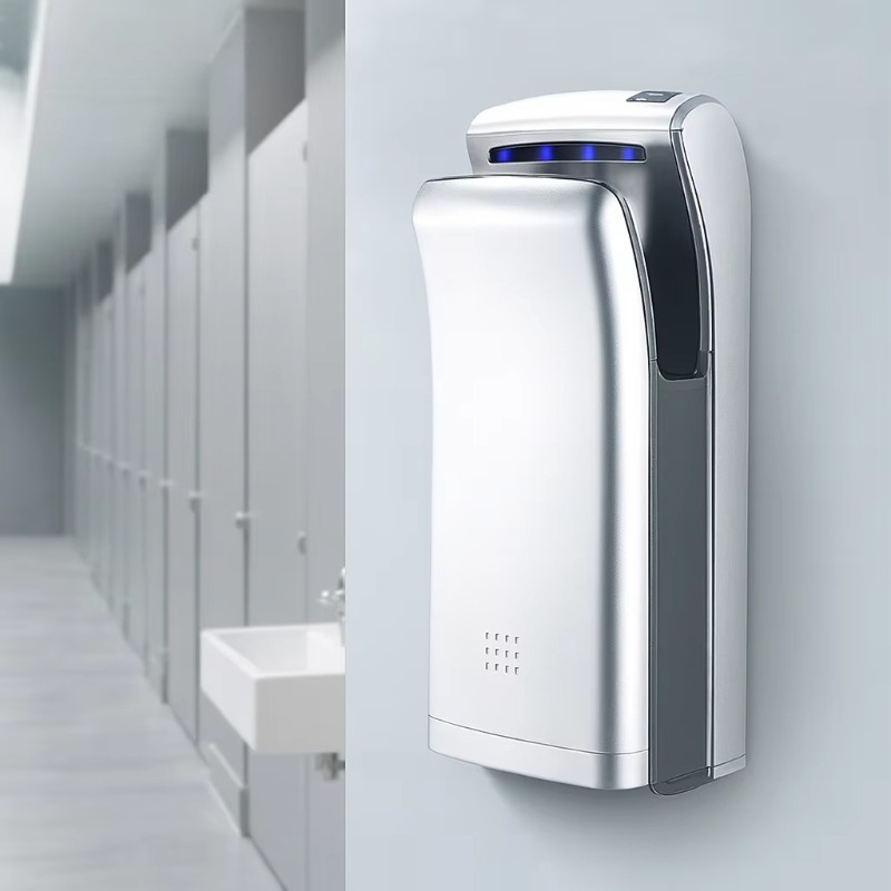 センサー付きバスルームトイレホテルおよび商業トイレ用高速自動ジェットエアブレードハンドドライヤー