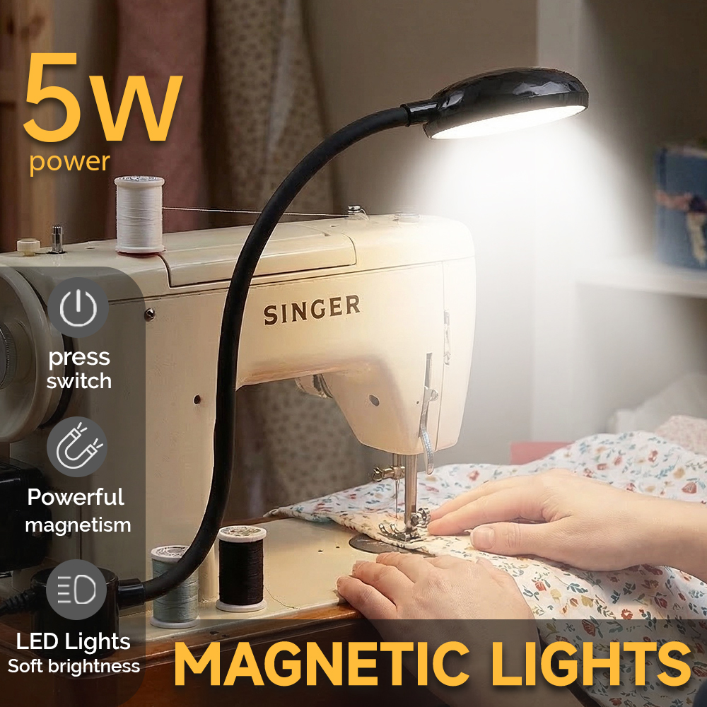 ミシン LED ライト工業用照明ランプ 6 ワット/8 ワット超高輝度作業灯ワークベンチ旋盤ドリル用磁気ベース