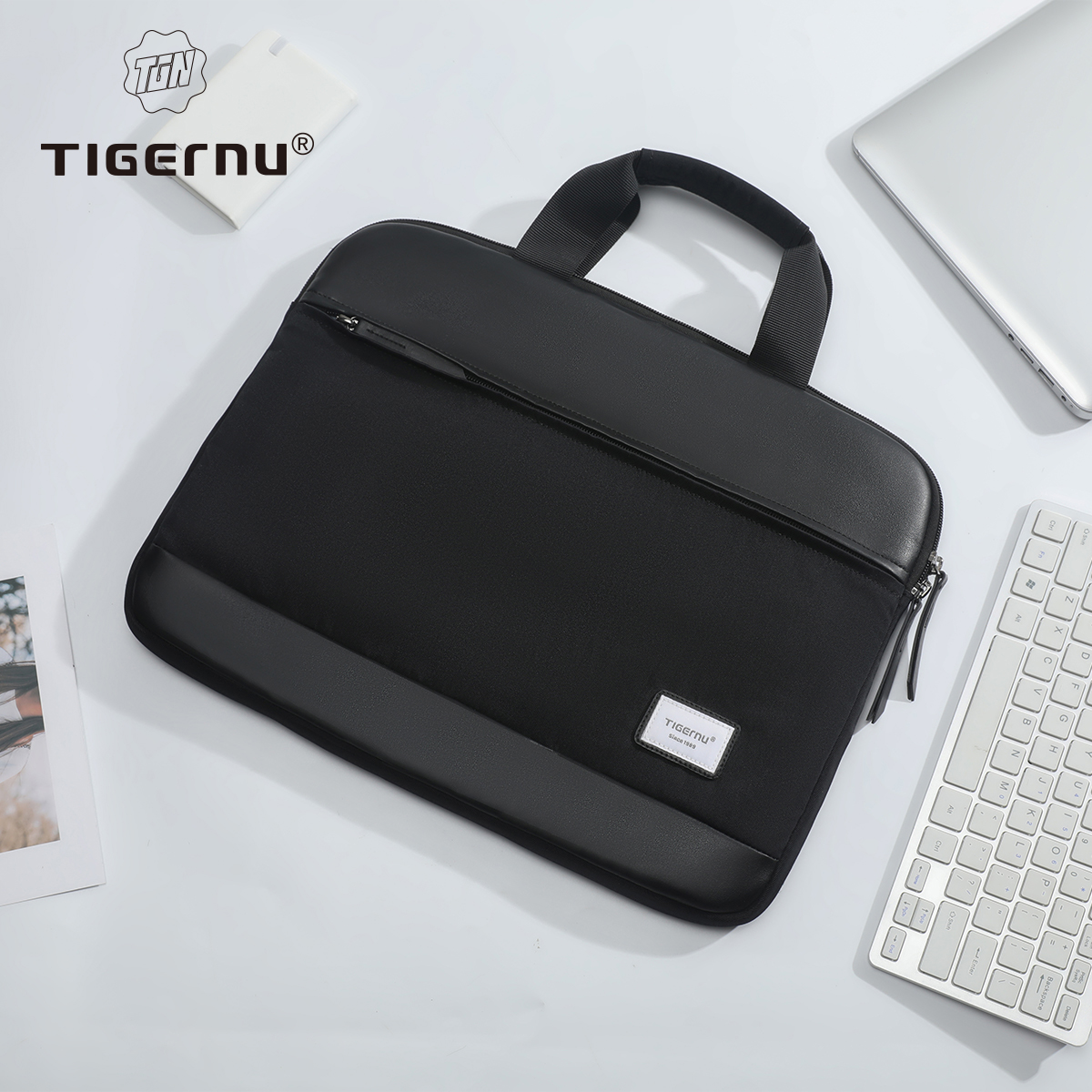 Tigernu 女性ブリーフケースバッグ男性用 14 15.6 インチのラップトップバッグフォルダードキュメントバッグ女性のための女性のハンドバッグスーツケースビジネス