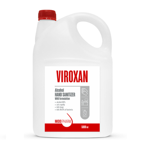 アルコール手指・表面消毒剤「VIROXAN」 - 5000ml
