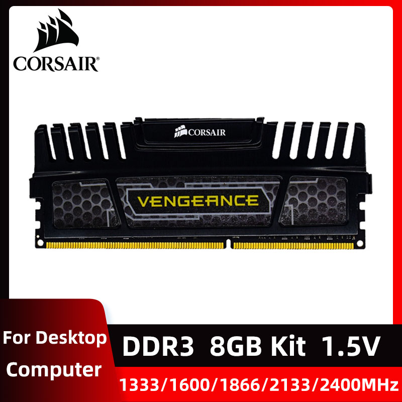 CORSAIR Vengeance LPX DDR3 キット 8GB 2400MHz 2133MHz 1866MHz 1600MHz 1333MHz デスクトップメモリ​​ 240 ピン DIMM 1.5V DDR3 RAM