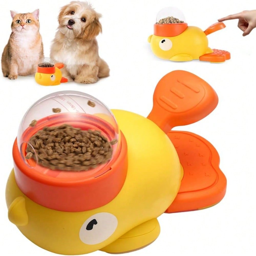 2-in-1 犬用インタラクティブスローフィーダーボウル