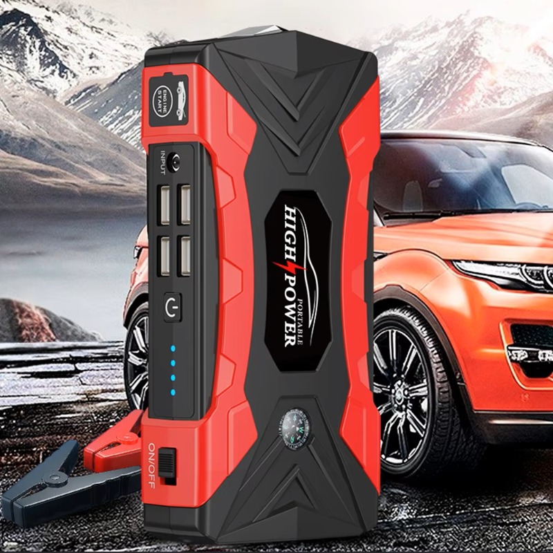 車のジャンプスターター 3000A 20000mAh 始動装置ポータブル電源銀行バッテリースターターランチャー車のブースター記事