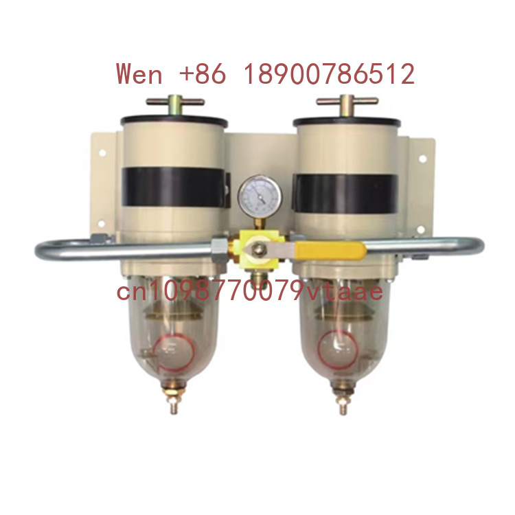 ダブルデュアル 500FG 500FH マリン燃料水分離器ディーゼル燃料フィルターアセンブリ 75/500FGX