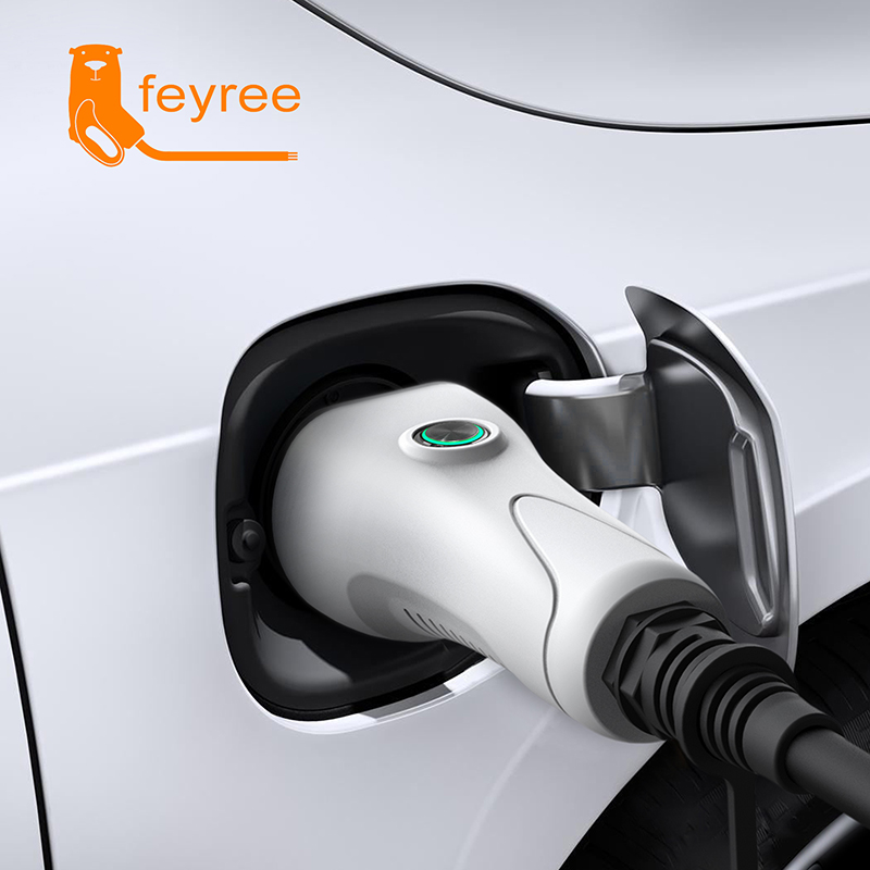 Feyree V2L ケーブル電気自動車側放電プラグ EV 充電器 Type2 16A EU ソケット屋外発電所 (アップグレードバージョン)