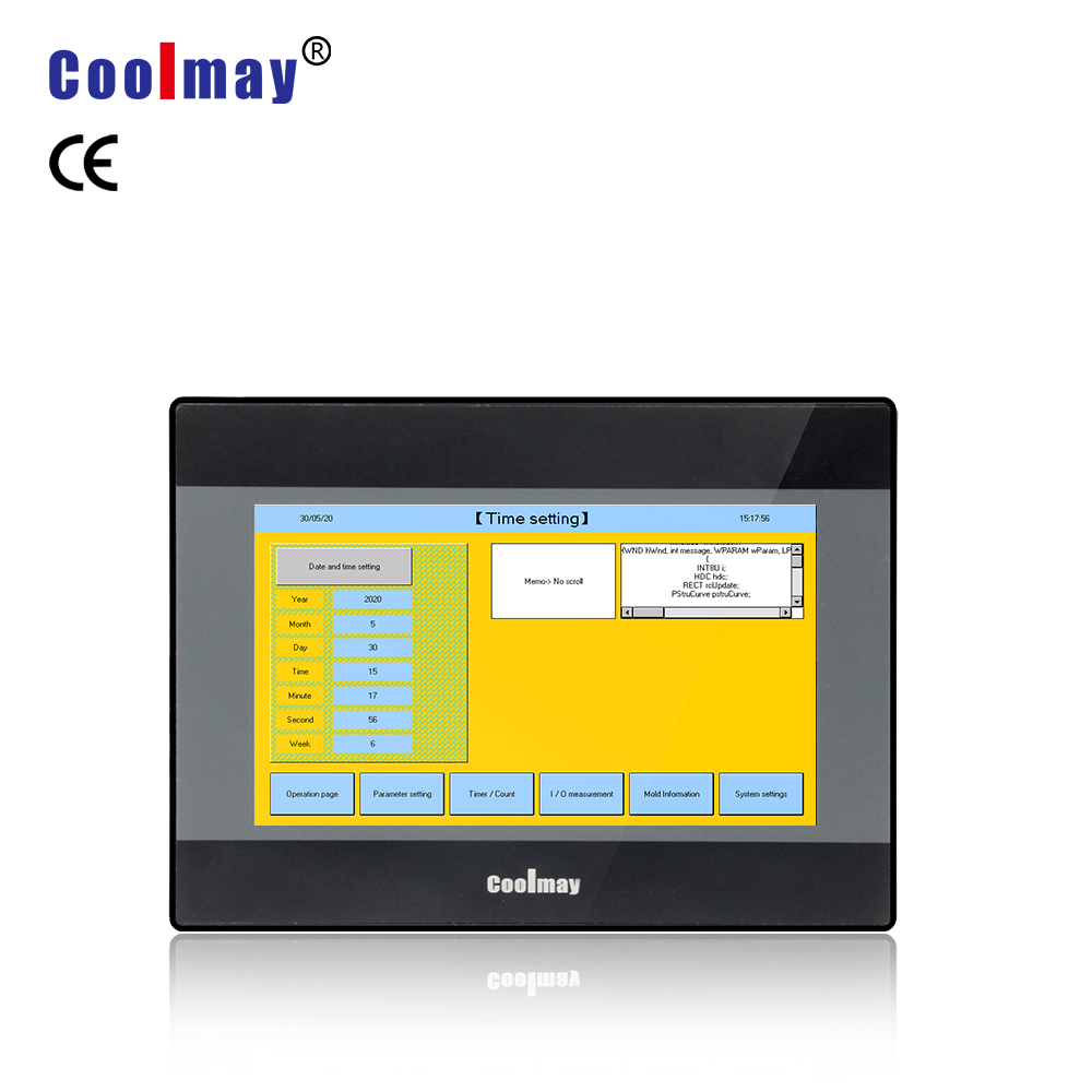 Coolmayhmi タッチスクリーン 7 インチ産業用制御 TK8070H 防水 IP65 サポート Modbus RTU 産業用 CNC 制御