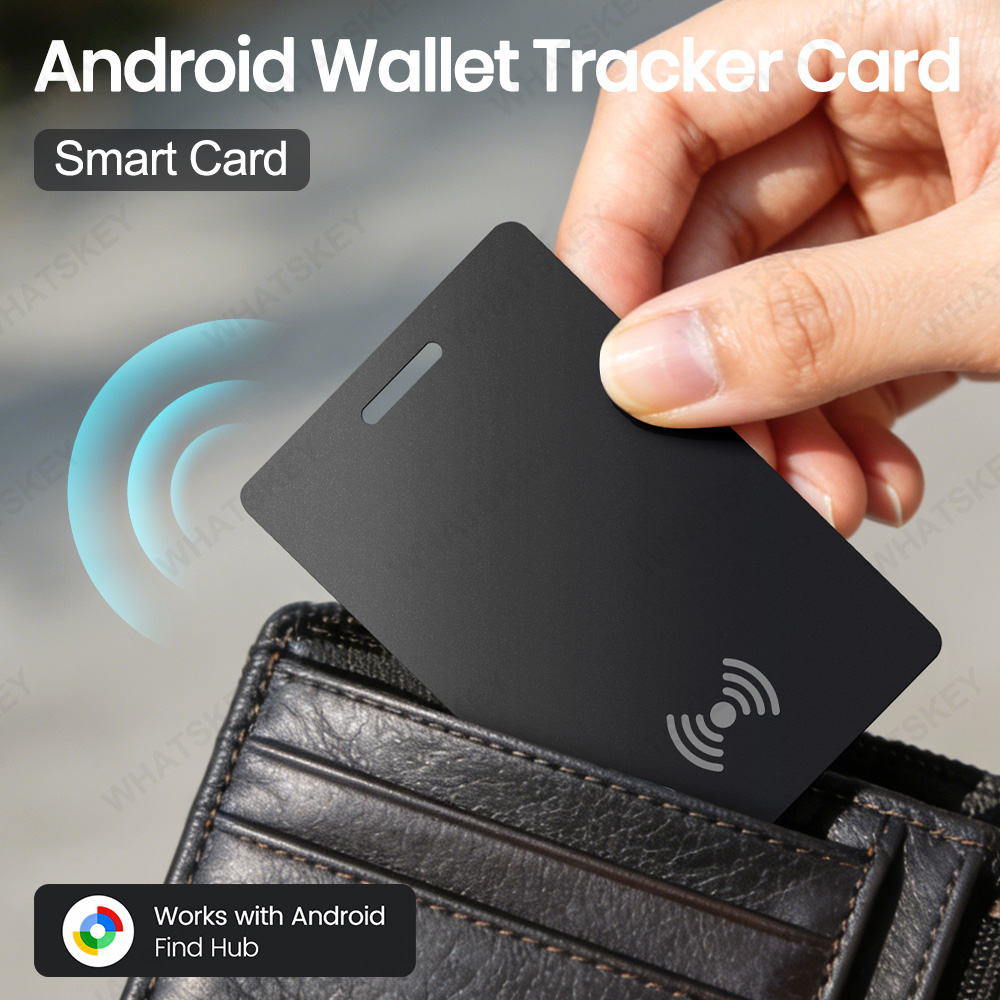 ウォレット ファインダー、Bluetooth トラッカー アイテム 荷物用スマート GPS ロケーター カード Android 携帯電話用パスポート Samsung Google Hub と連携