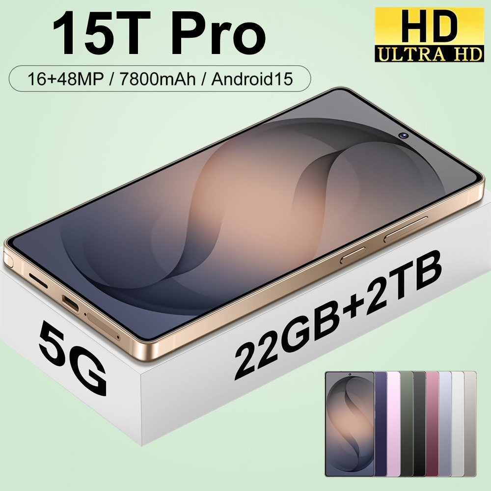 格安スマートフォンシリコン保護カバー使用 15T プロ携帯電話 Accessorie 7.3HD 高品質携帯電話ケース Android 5G
