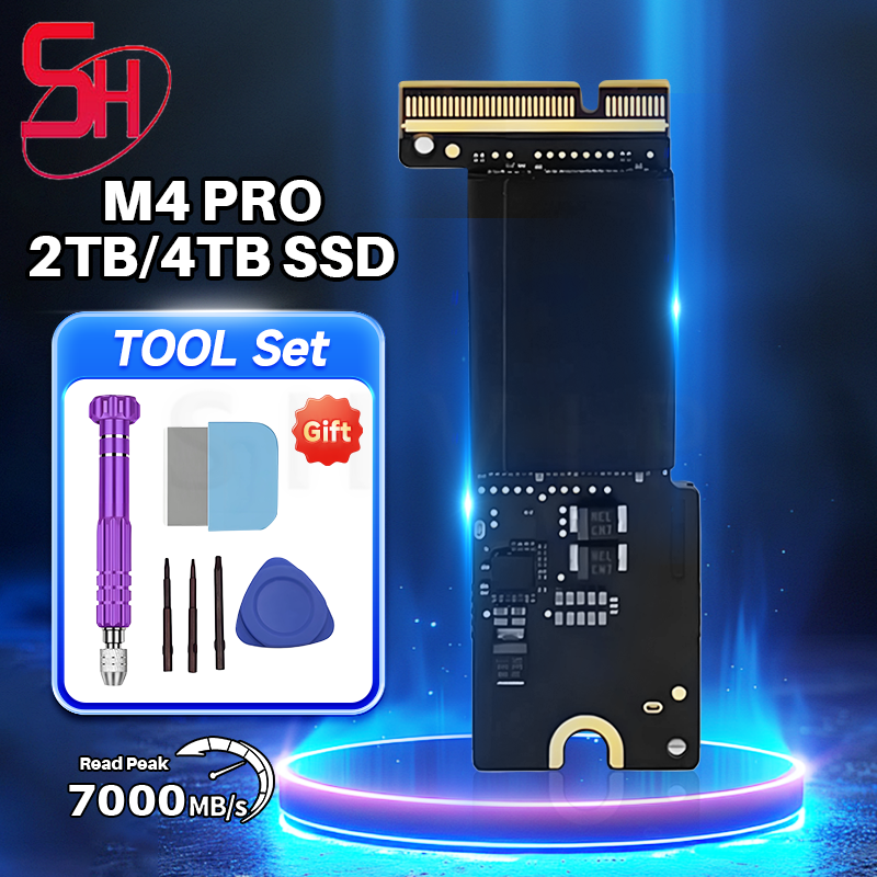 新しい M4 プロ Mac ミニ SSD 2 テラバイト 4 テラバイト内部ソリッドステートハードディスク M4 SSD ドライブ MAC ミニ M4 プロ SSD 容量アップグレード DIY インストール