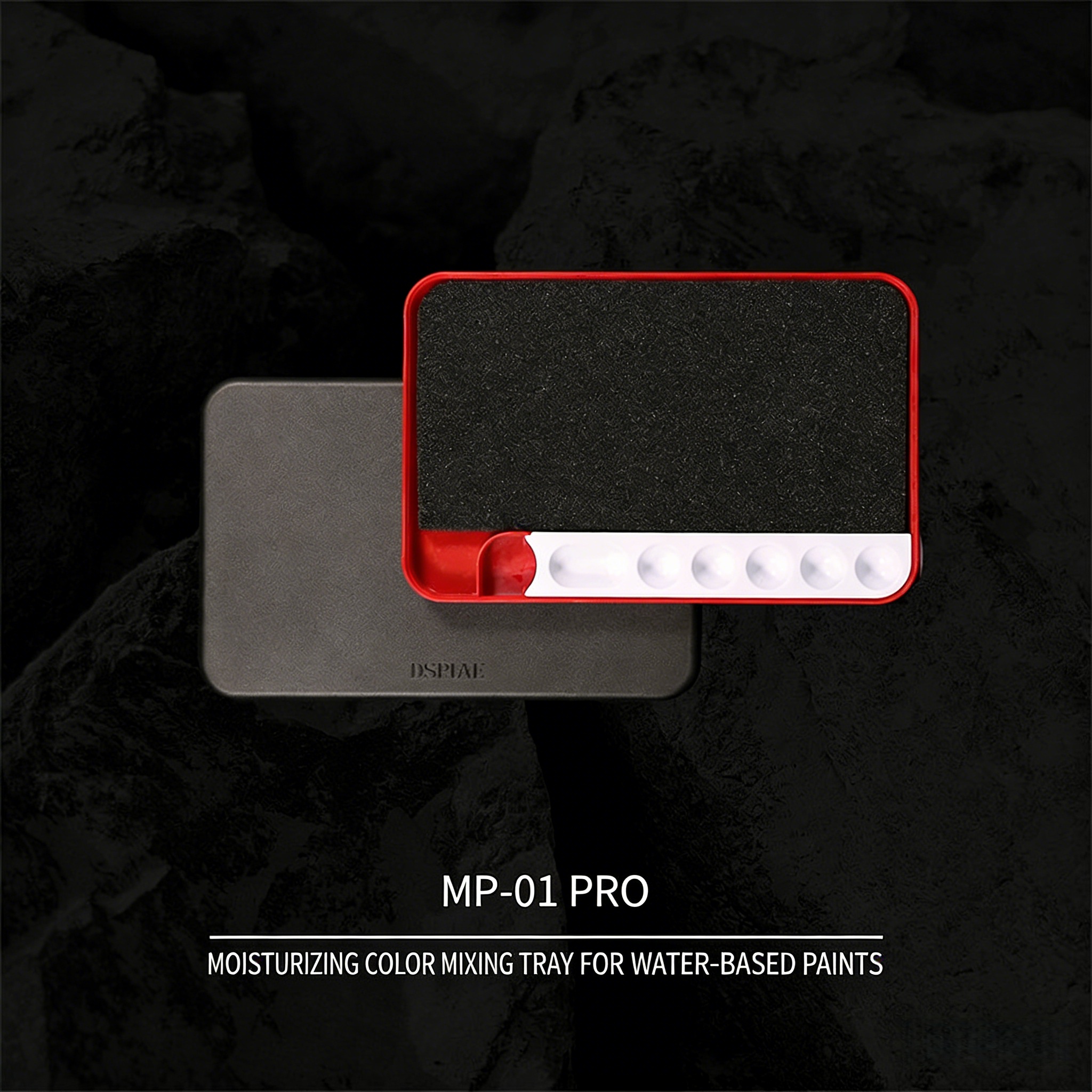 DSPIAE 水性顔料 保湿ボックス パレット MP-01PRO モデル 保湿ボックス AVペイント コーティング カラーリングボックス