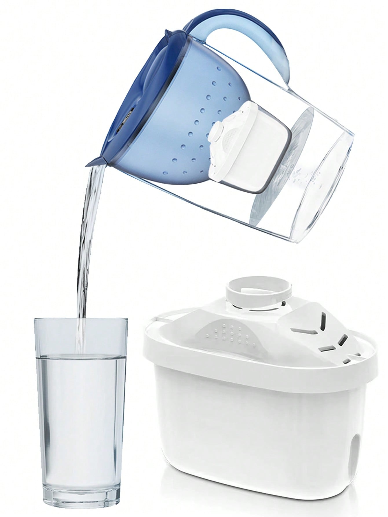 家庭用キッチン洗浄水差しフィルター、活性炭フィルター、浄水器用フィルター、水差しフィルター 3 個