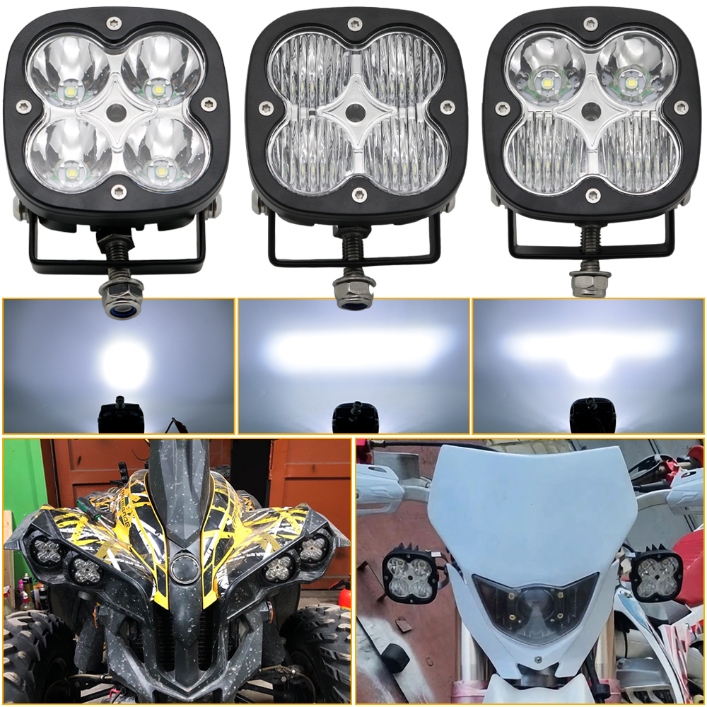 3 インチ LED ワークライト 12V 24V 40W スポットフラッドコンボビーム LED ヘッドライトドライビングフォグライトオフロードトラック SUV ATV UTV UTE モト