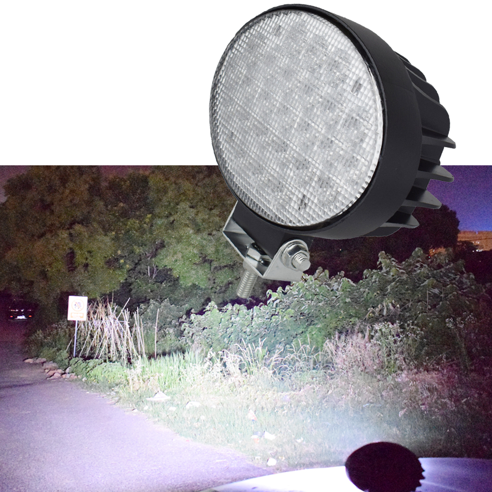 JALN7 オーバル LED ライトトラクター 6.5 インチクボタジョンディアフラッドランプオフロード運転タークヘッドライトマッセイファーガソンケース IH