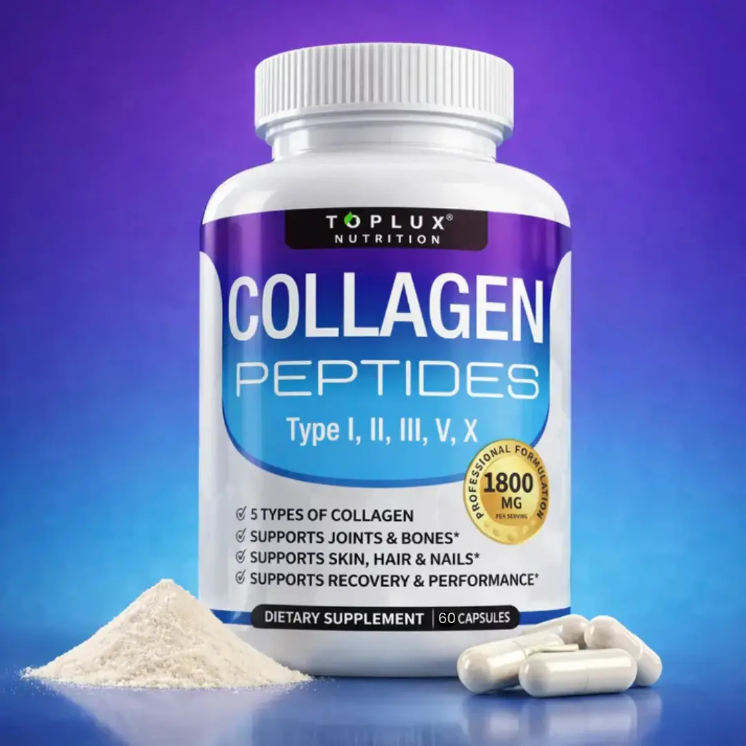 プレミアムコラーゲンペプチドサプリメント 1500mg 髪、爪、肌、骨のためのコラーゲンペプチド複合体